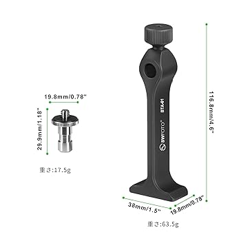 Amazon | SWFOTO BTA-01 双眼鏡三脚アダプター 1/4インチ